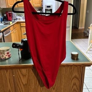 Red Body Suit